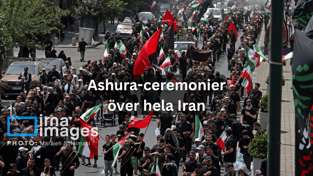 Ashuraceremonier över hela Iran